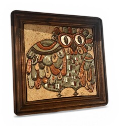 M 533 TH ceramic work by Roland Zobel for « Les Cyclades Anduze », 1960’s