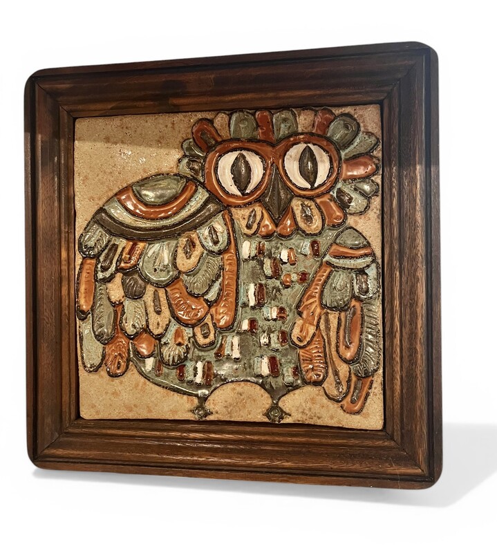 M 533 TH ceramic work by Roland Zobel for « Les Cyclades Anduze », 1960’s