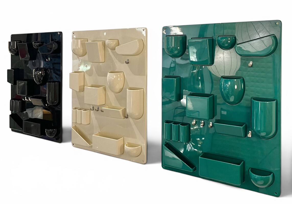 M 547 AV set of 3 UTENSILO organiser by Dorothee Becker for Vitra, 1969