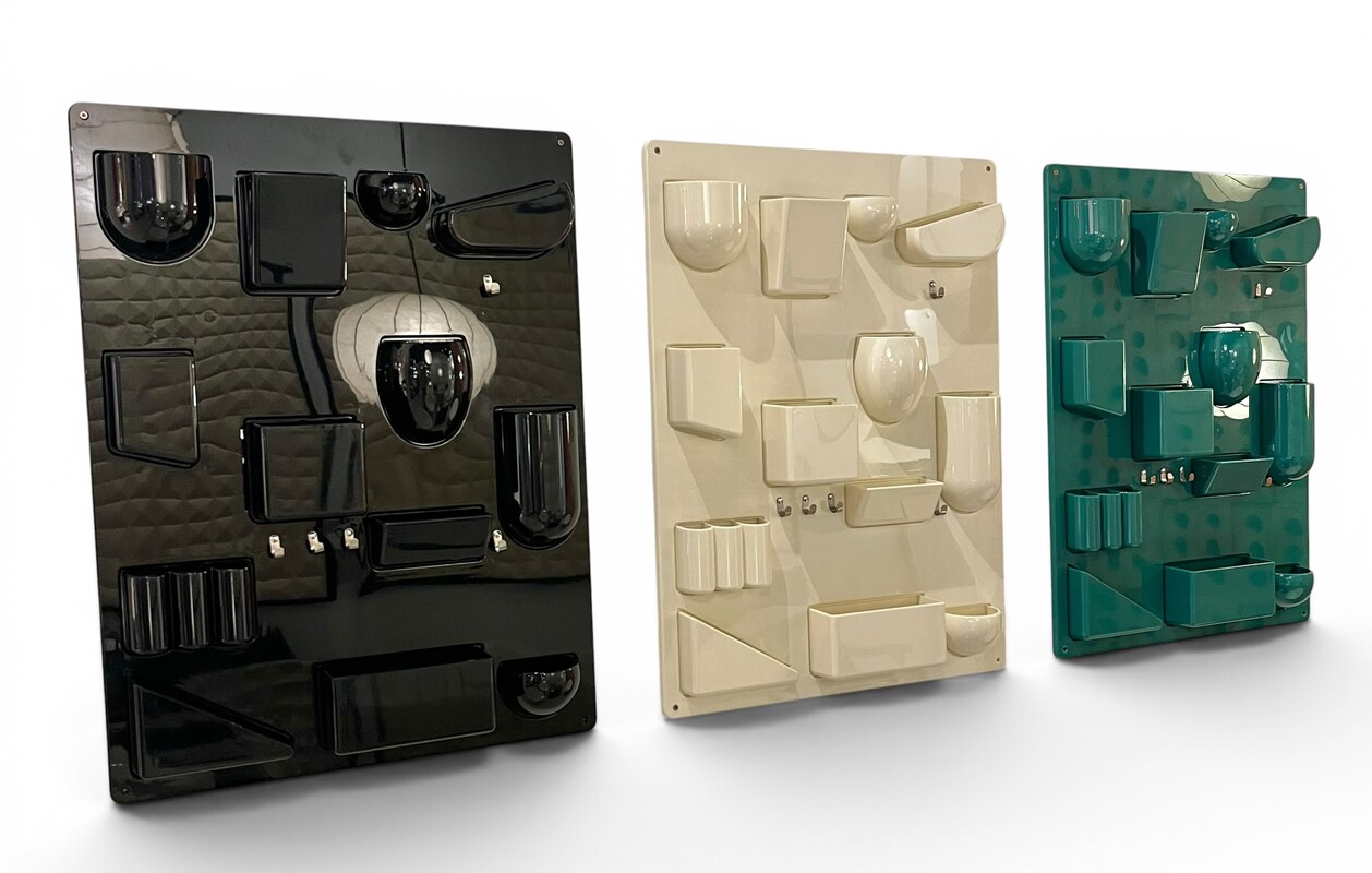 M 547 AV set of 3 UTENSILO organiser by Dorothee Becker for Vitra, 1969