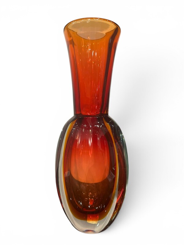 M 553 AS Murano vase, « Sommerso » technic, dated 1959