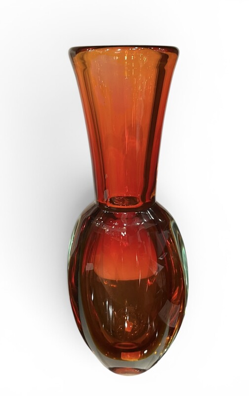 M 553 AS Murano vase, « Sommerso » technic, dated 1959