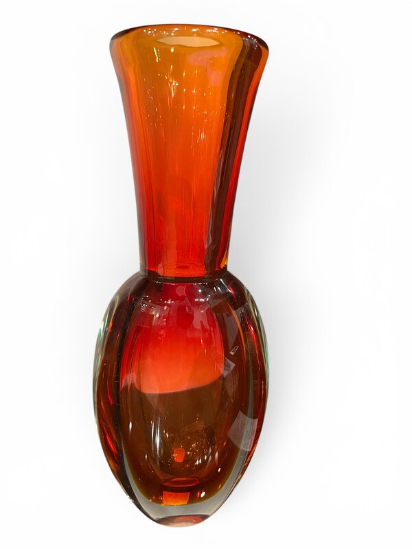 M 553 AS Murano vase, « Sommerso » technic, dated 1959