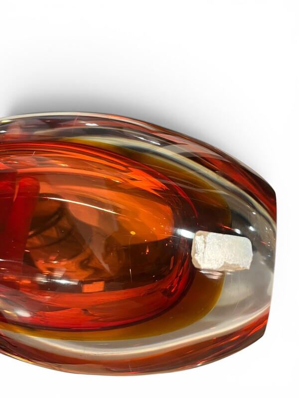 M 553 AS Murano vase, « Sommerso » technic, dated 1959
