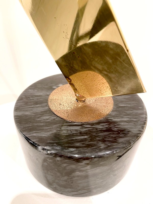 M 597 AV Large abstract table sculpture by Curtis Jere