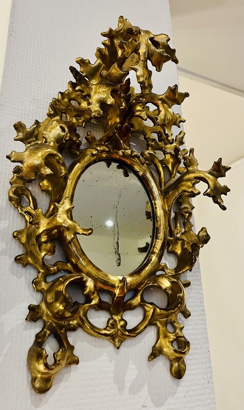 M 641 AG Napoleon III golden mirror, XIX century