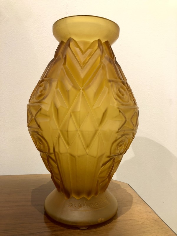 M 684 AG Art Deco vase by Henri Heemskerk, Scailmont