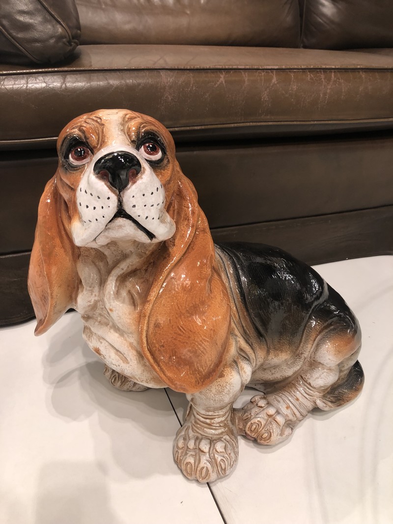 M 689 AG Italian ceramic dog, circa 1960