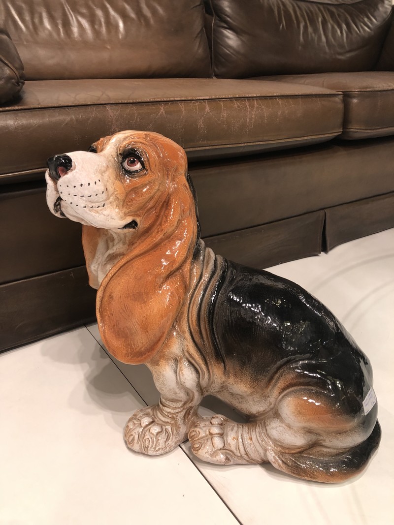 M 689 AG Italian ceramic dog, circa 1960