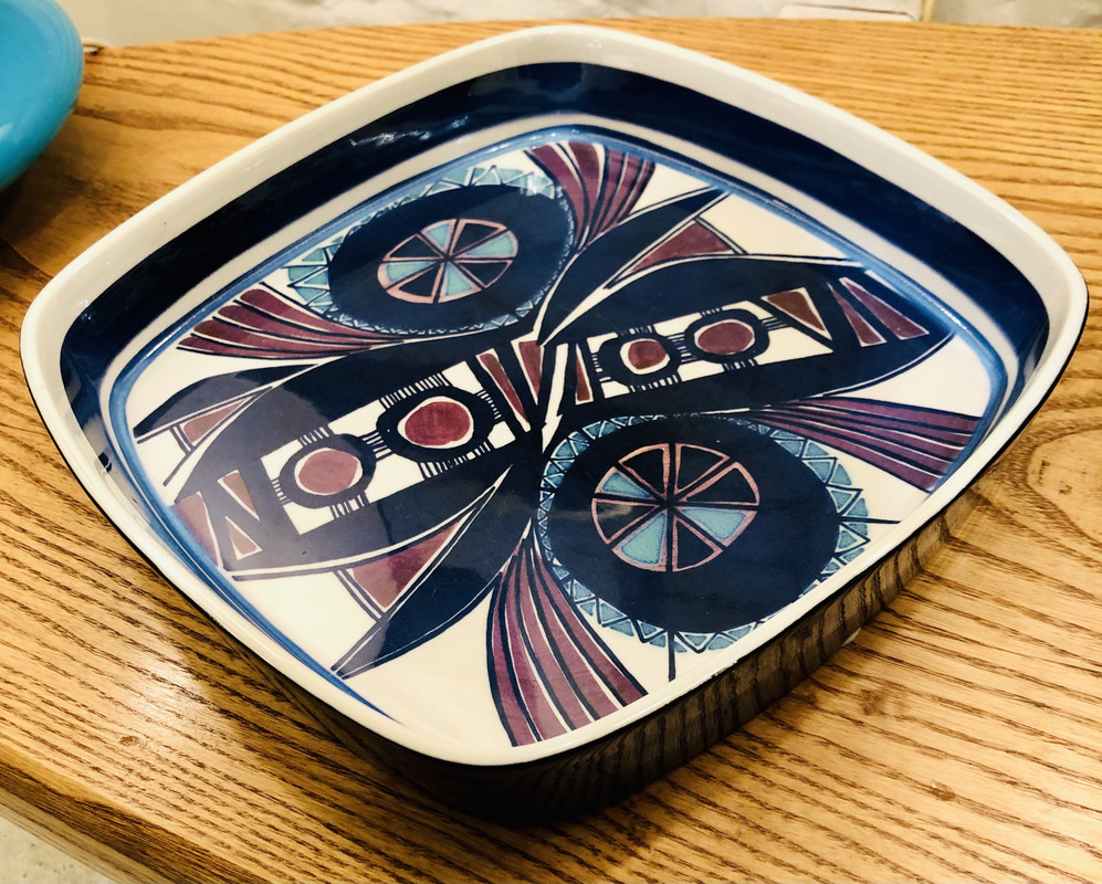 M 702 JB Serving Tray, Design by Inge Lise Koefoed, Royal Copenhagen, Denmark, 1960’s