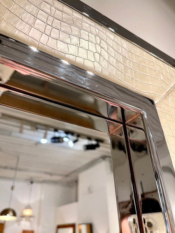 M 80 AV Hall mirror atributed to Karl Springer USA 1990s