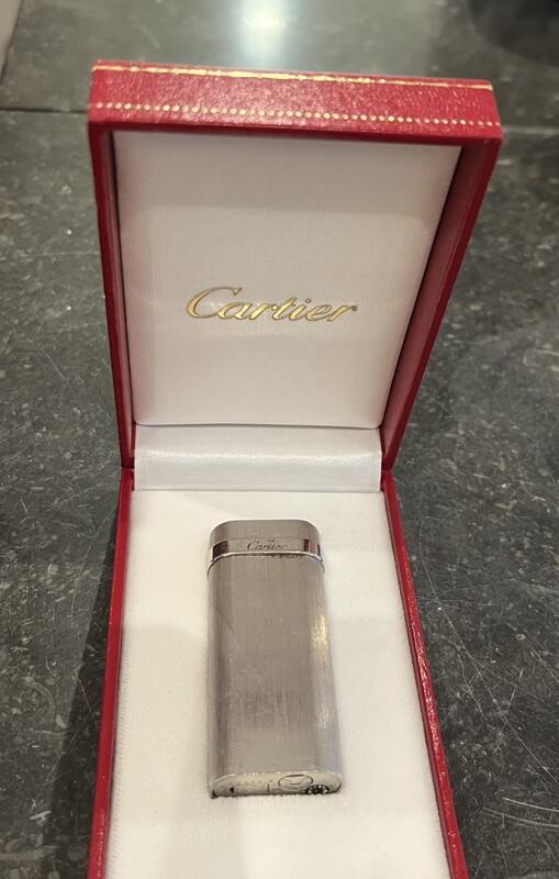 M 822 AV set of 4 items by Cartier with boxes and certificate 