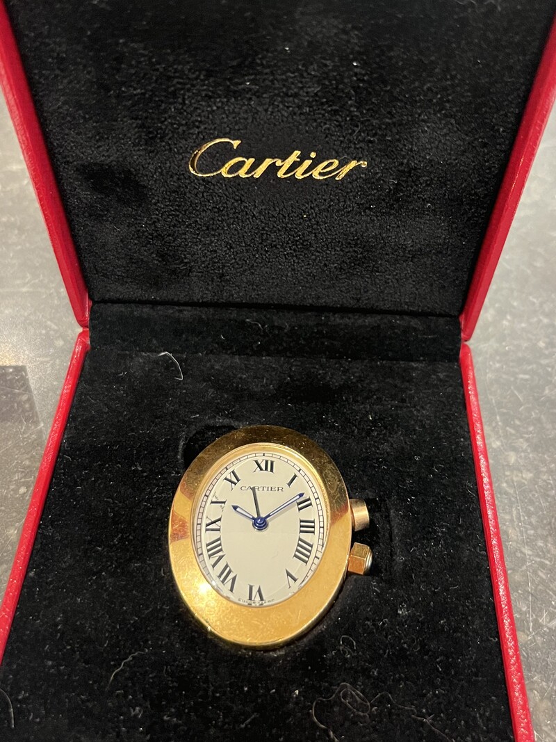 M 822 AV set of 4 items by Cartier with boxes and certificate 