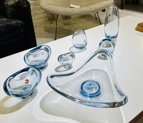 M 849 JB Scandinavian Glass Design Per Lütken Holmegaard, Denmark, 1960-70