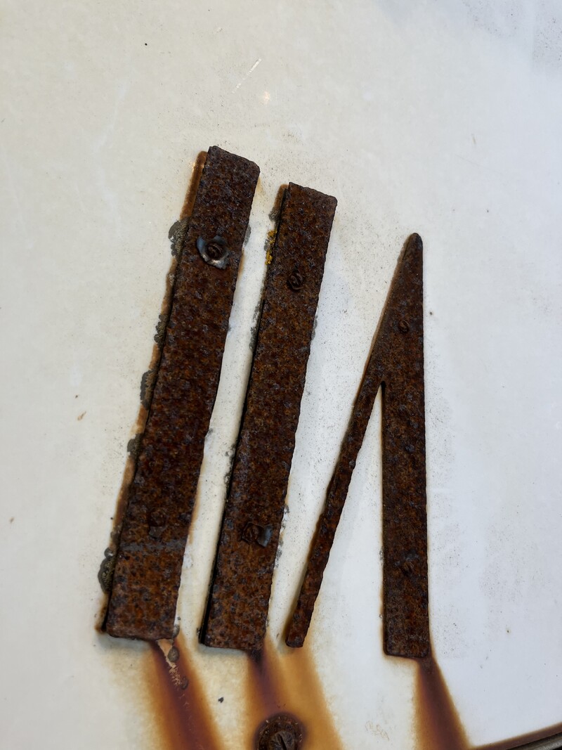 M 866 APO Large vintage clock, signed Bodet 