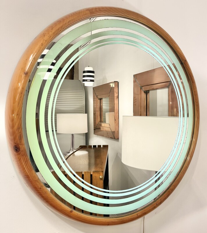 M 931 JFC round mirror, circa 1950
