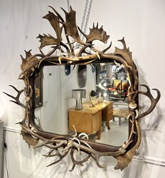 M 931 RD « forêt noire » mirror, 19th century 