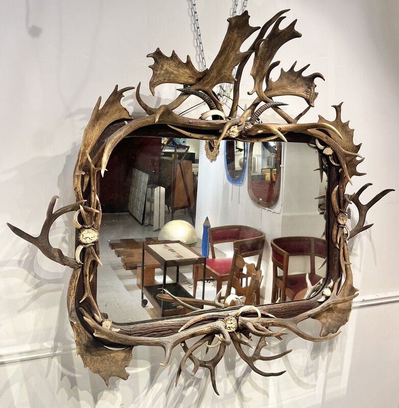 M 931 RD « forêt noire » mirror, 19th century 