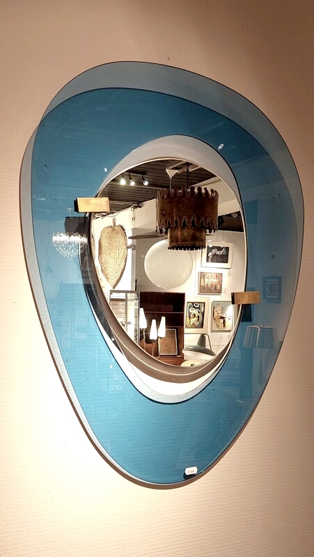 M 934 FL Hall mirror by Max ingrnad for Fontana Arte 1950s