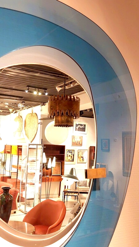 M 934 FL Hall mirror by Max ingrnad for Fontana Arte 1950s
