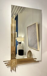 M 936 OB bronze mirror by A. Brotto, Italy 