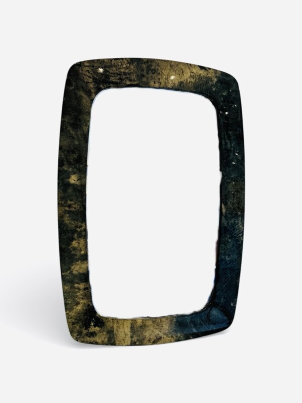 M 944 AG Wall Beveled Mirror by Aldo Tura 1960