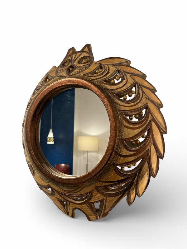 M 945 OB ceramic mirror by Pelletier, 1970’s