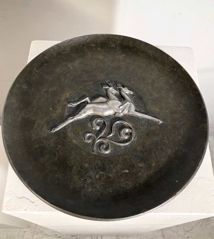 m178 artys assiette gazelle bronze evan jensen