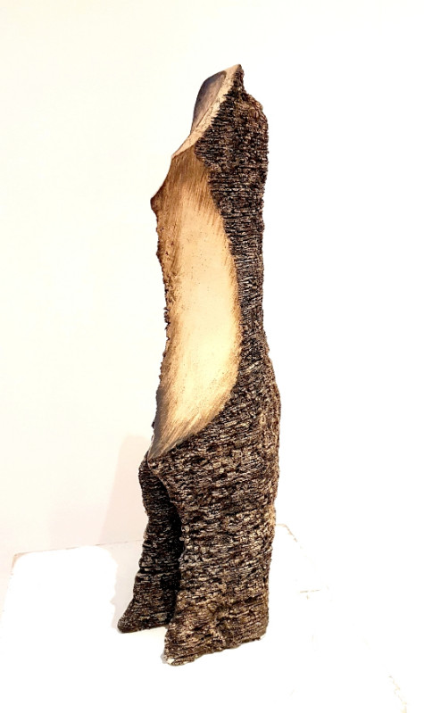 MC 007 JC Huge Brutalist ceramic sculpture Ca 1980