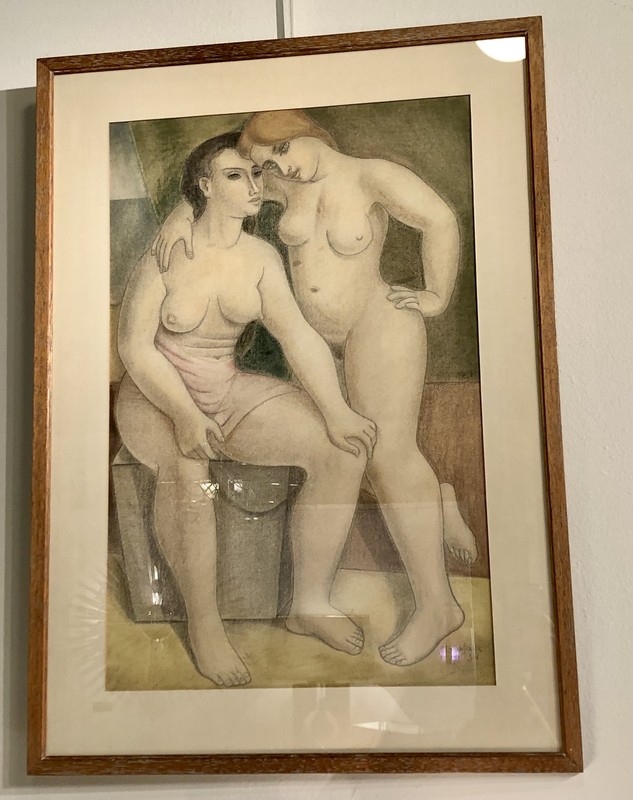 P 101 AS Color drawing by Ed. Scauflaire 1934