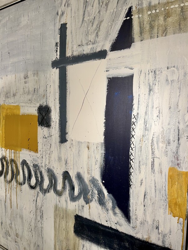 P 217 JB M DANIELSEN Danish Painter Oil Painting Komposition