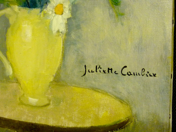 P 249 JC  HST nature morte par Juliette Cambier