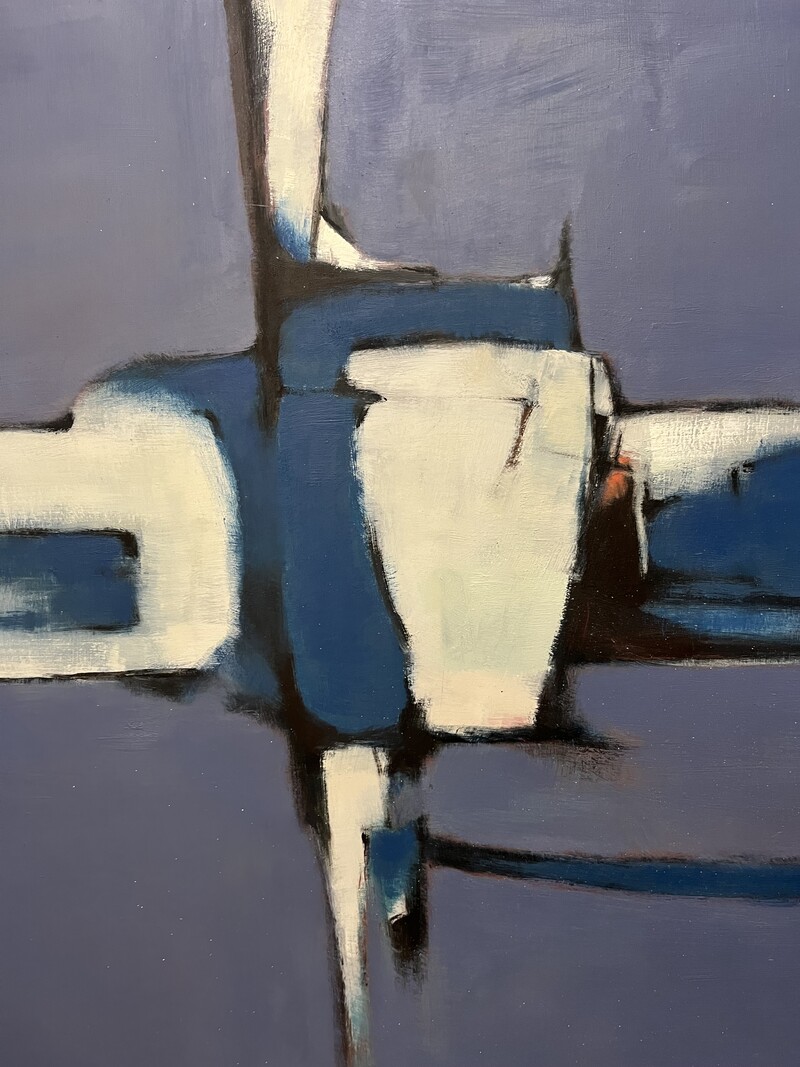 P 262 TH abstract painting by Marcel Vintevogel