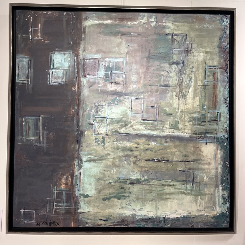 P 271 AS Lyric abstraction by Ken Haller, 1981