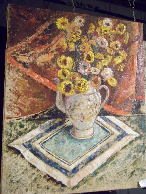 P 274 J C Hst Fleurs par Pierre THEVENET (1870-1937)
