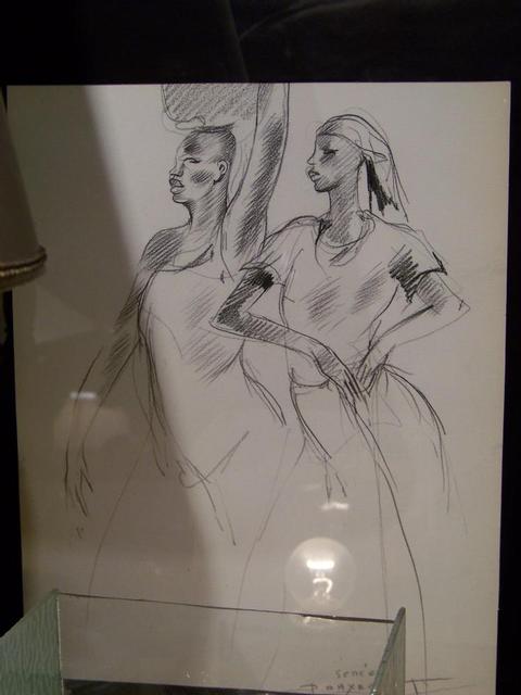 P 281 J C fusain Paul DAXHELET (1905-1993)  