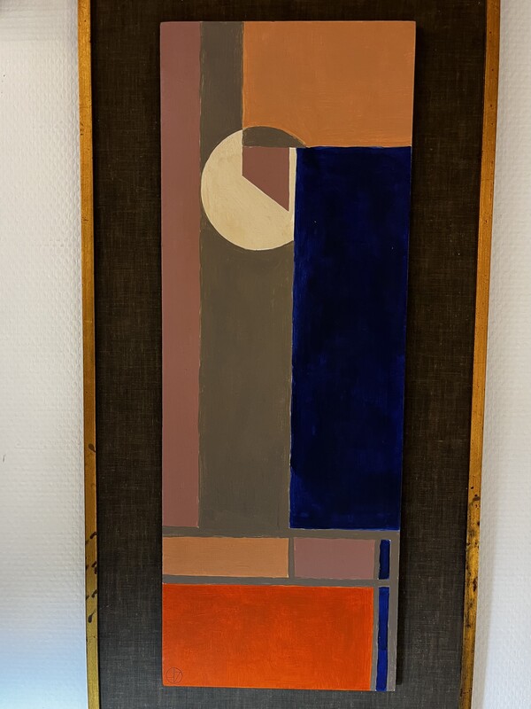 P 284 RP abstract composition , 1970’s