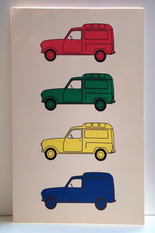 P 319 JC silkscreen on fibreglass 