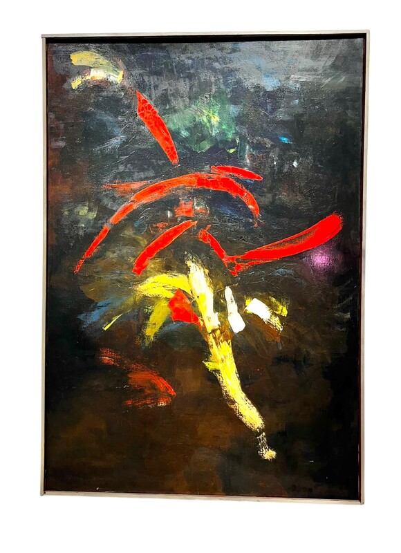 P 320 PL abstract painting by Daniel Lakhar