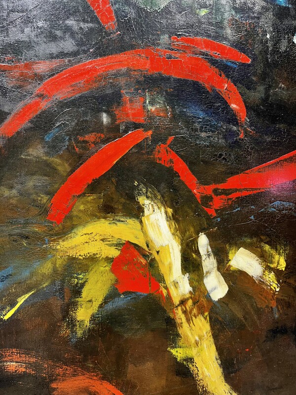 P 320 PL abstract painting by Daniel Lakhar
