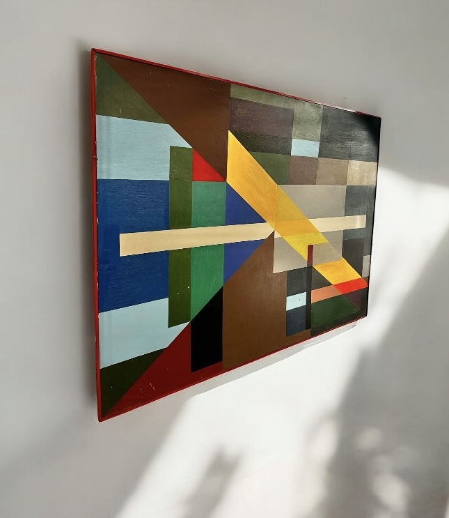P 337 TH abstract composition, Belgium circa 1970