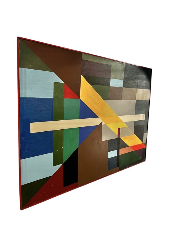 P 337 TH abstract composition, Belgium circa 1970