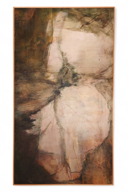 P 340 JC Abstraot compasition, oil on canvas, 1970s