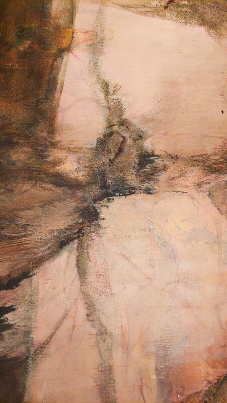 P 340 JC Abstraot compasition, oil on canvas, 1970s