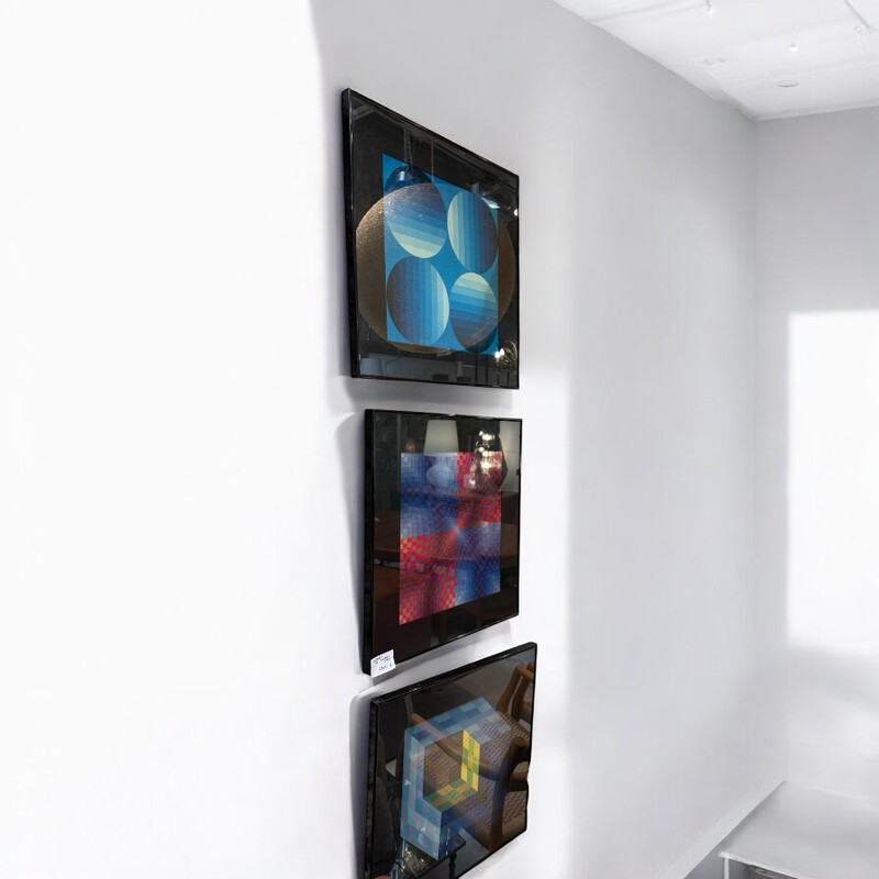 P 346 AG 3 Sérigraphies de Victor Vasarely, Editions Du Griffon, 1970