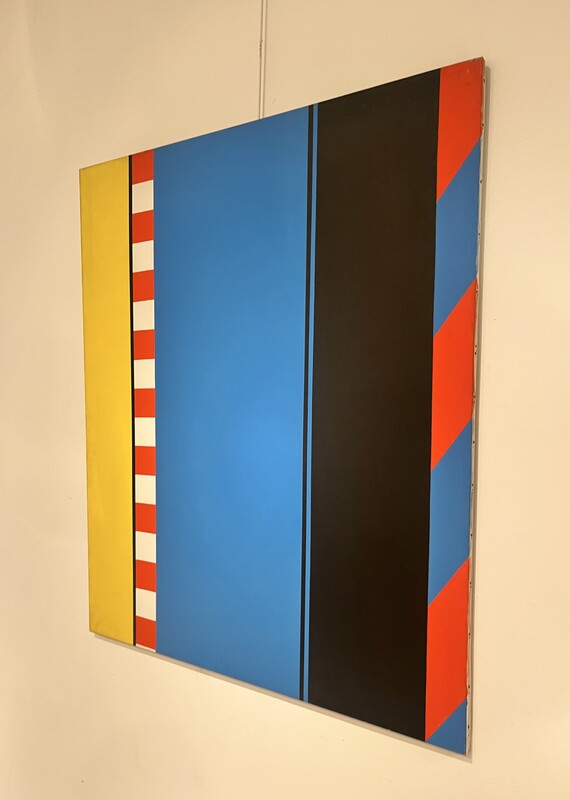 P 349 OB abstract painting signed P. Boogaert 