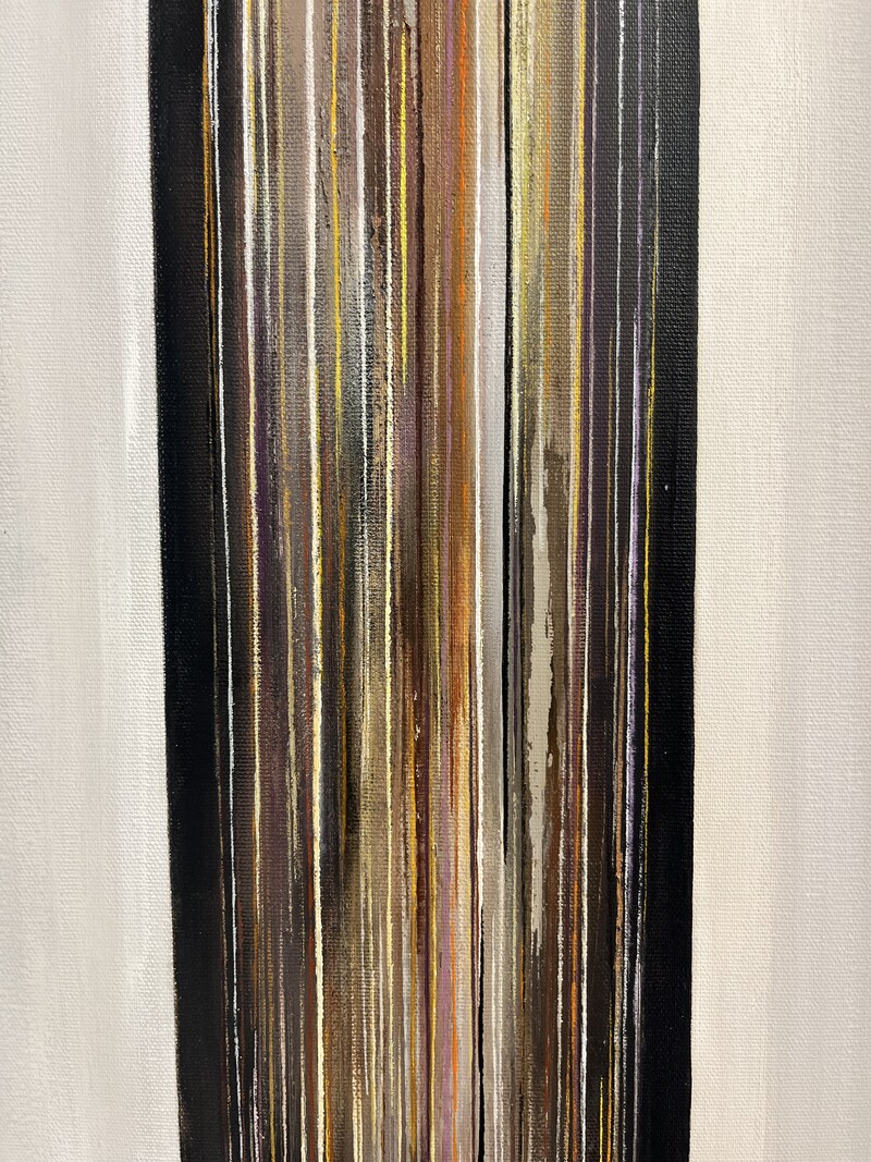 P 350 ISA abstract painting by Isabelle Peirone