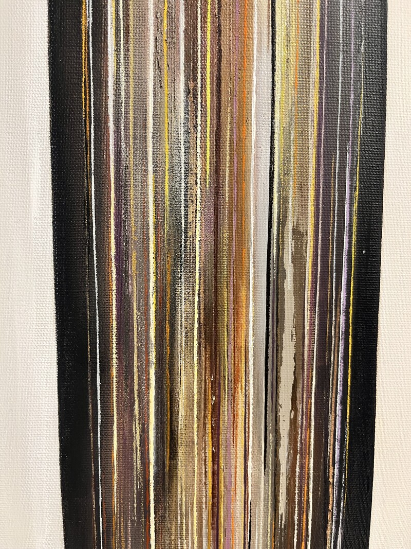 P 350 ISA abstract painting by Isabelle Peirone