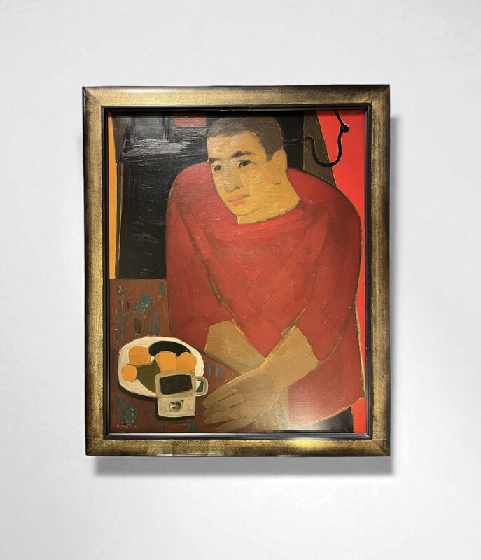 P 357 RD painting by Marcel Cockx, 1960’s