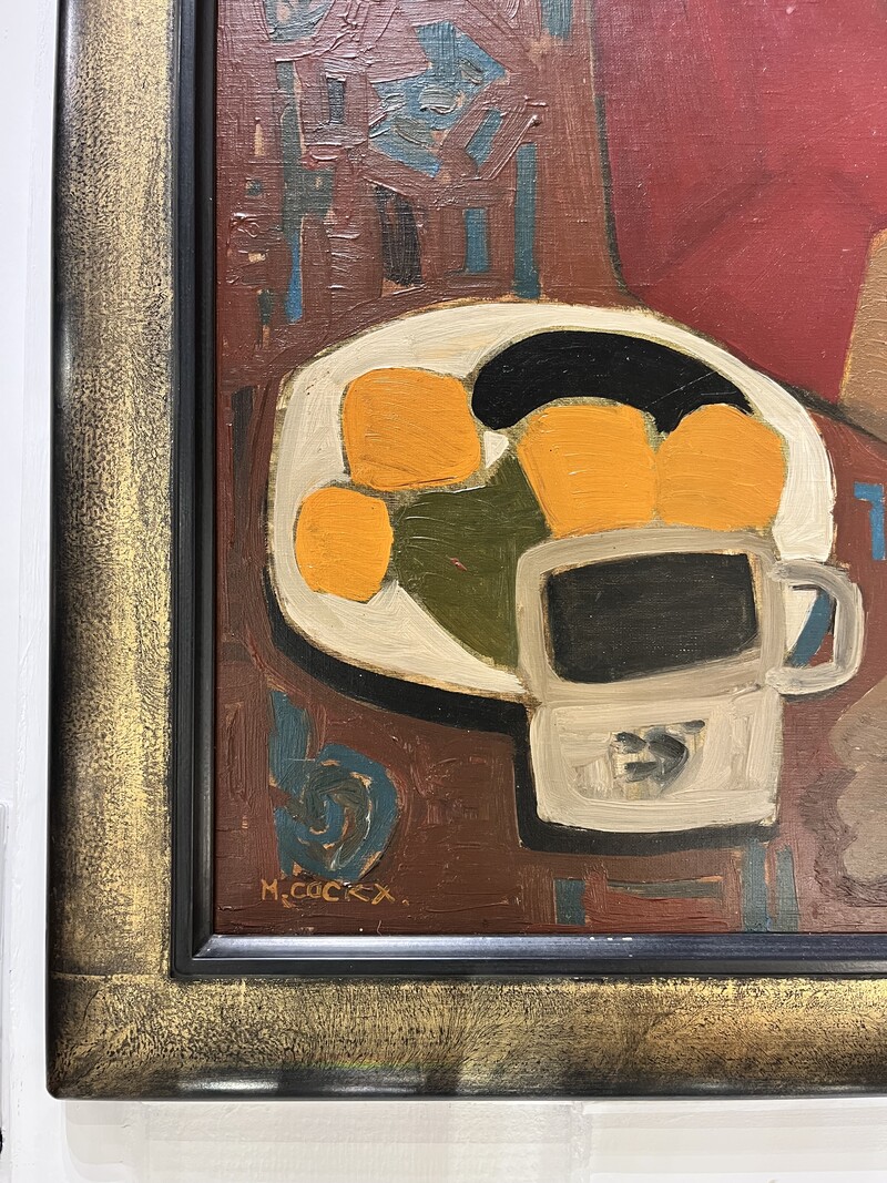P 357 RD painting by Marcel Cockx, 1960’s